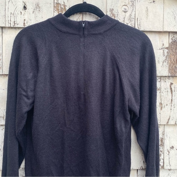 Wool Blend Black Sweater - Picture 3 of 3